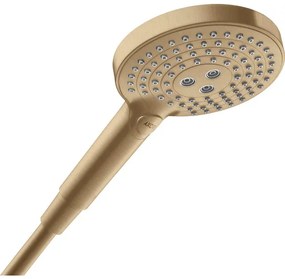 Axor handdouche 120 mm 3 jets geborsteld brons 26050140