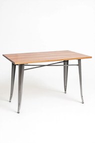 Torix Rechthoekige Tafel Natuurlijk Hout 120 x 60 cm