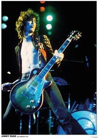 Poster Led Zeppelin / Jimmy Page - Los Angeles, (59.4 x 84 cm)