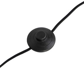 Moderne vloerlamp zwart zonder kap 149 cm - Simplo