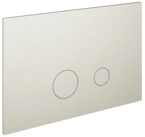 Hotbath Cobber drukplaat voor UP320/UP720 geborsteld nikkel