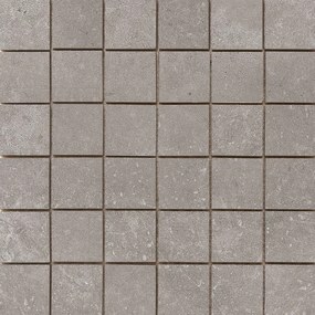 Cifre Ceramica Nexus wand- en vloertegel - 30x30cm - Betonlook - Pearl mozaiek mat (grijs) SW07310450-5