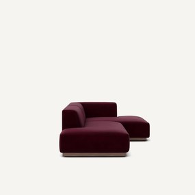 Rechter hoekbank in fluweel, Jacopo