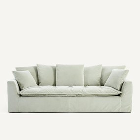 Zetel van stonewashed fluweel, OTAVIA