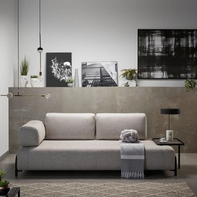 Kave Home Compo Design 3-zits Bank Met Tafeltje Beige