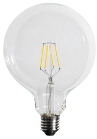 Set van 5 E27 3-staps dimbaar LED spiraal filament G125 4W 450 lm 3000K