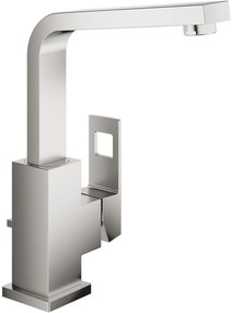 Grohe Eurocube Wastafelmengkraan Supersteel