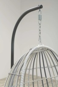 Hangstoel Panama swing egg - Cloudy grey