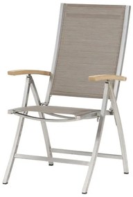 4 Seasons Outdoor | Nexxt adjustable chair, mocca  Tuinstoel    beige weerbestendig