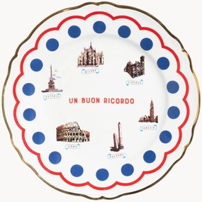 Porseleinen dinerbord Monumenti