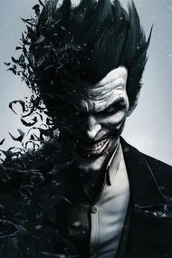 Kunstafdruk Batman Arkham - Joker