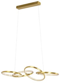 Kare Design Galaxy LED Design Hanglamp Gouden LED Ringen