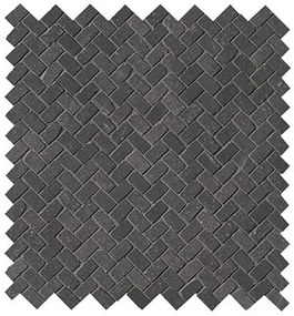 Fap Ceramiche Maku wand- en vloertegel - 30x30cm - Natuursteen look - Dark mat (antraciet) SW07314735-1