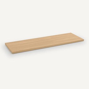 Set van 2 legplanken L110cm met fineerlaag in eik, Johanez