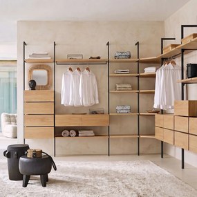 Lade voor dressing fineer eik, Johanez