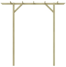 vidaXL Pergola 205x40x203 cm hout
