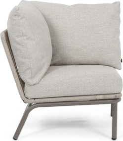 Hoek loungeset 5 personen Rope Taupe  Coco Livo