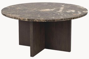 Ronde salontafel Brooksville met marmeren blad