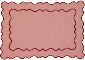 Placemat Ondulado met randborduurwerk
