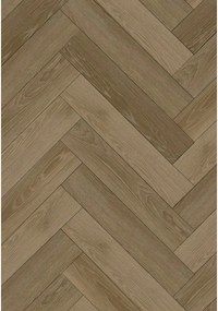 Mexen Yosemite  monster van visgraatvormige SPC-vinylpanelen 6,5 mm, IPEX-onderlaag 1,5 mm, 4 V-groef, Eik - F1185-S