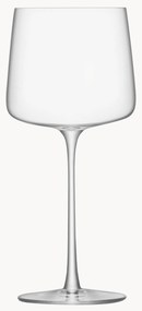 Rode wijnglazen Metropolitan, 4 stuks