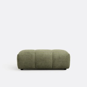 XL poef, dik fluweel, L109 cm, Nuria