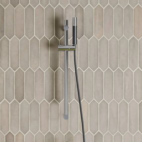 Saniclear Talpa Pro glijstangset met staafhanddouche chroom