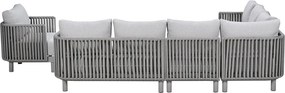 Garden Impressions Andong loungeset hoek 7-delig - taupe