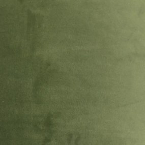 Velours lampenkap groen 50/50/25 met gouden binnenkant