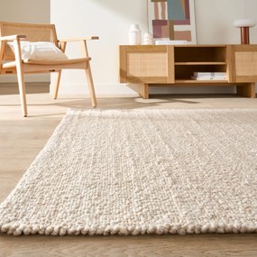 Vloerkleed met gebreid effect, Hamea