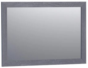 Saniclass Massief Eiken spiegel 100x70cm zonder verlichting rechthoek Purple oak - OUTLET UDEN 30070POG