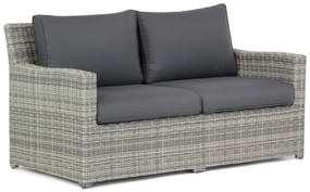 Stoel en Bank Loungeset Wicker Grijs 4 personen Garden Collections Giardino