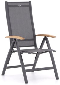 Verstelbare tuinstoel | Hartman Troy | Aluminium | Grijs | Kees Smit Tuinmeubelen