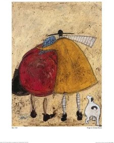 Kunstdruk Sam Toft - Hugs On The Way Home