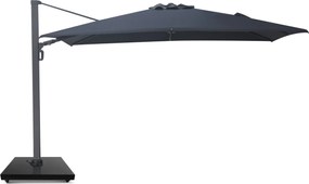 Zweefparasol 2.6x3.5m Graphite (excl. voet) Grijs-antraciet Camello Luna