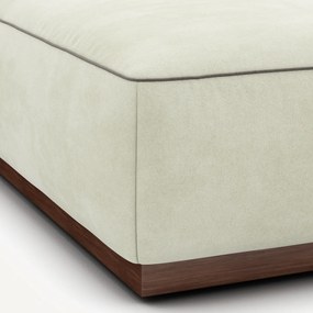 Voetensteun in stonewashed fluweel, JACOPO