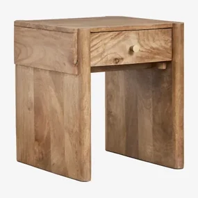 Set Van 2 Nachtkastjes 45x45 Cm In Antonela Mangohout Mangohout - Sklum