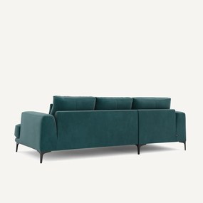 Rechtse hoekbank fluweel, Marsile