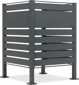 Afvalemmerhoes 120l of 240l Halen CoverTech antraciet