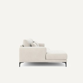 Hoekbank links fluweel chenille, Marsile