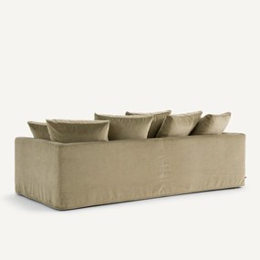 Zitbank fluweel-linnen, Otavia