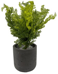 Bosvaren struik groen Kunstplant - 40 cm