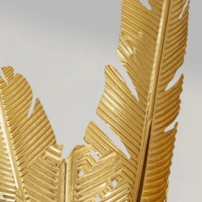 Kare Design Akile Vloerlamp Gouden Veren