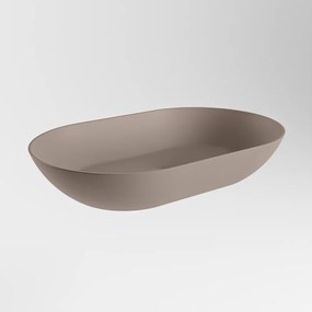 Mondiaz Onni Solid Surface waskom 55x35cm smoke