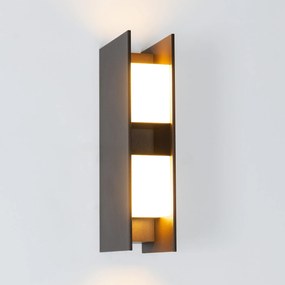 Forms Muurlamp Zwartbruin