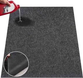 VEVOR Garage Vloermat 2235,2 x 6096 x 2,4 mm Werkplaatsvloer 820-850 g/m² Garagevloervilt &amp; TPE Olieopvangmat Garagemat Servicemat Vloerbescherming Vloerpanelen voor Garage
