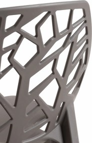 Set 4 Hissar Polypropyleen Stoelen