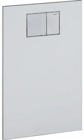 Geberit UP320 bedieningplaat, 2-toets spoeling frontbediening voor toilet 38x59cm wit 115322111