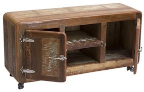TV-meubel Van Sloophout 140 Cm - 135x40x56cm.