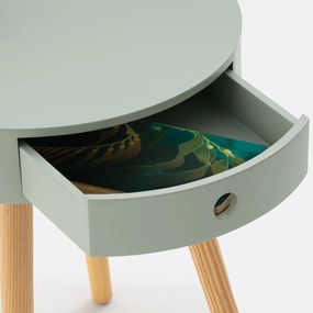 Rond nachtkastje Selisa